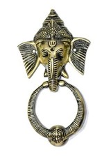 Ancien heurtoir de porte en laiton 8 pouces US