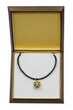 Staffy type 2 - collier doré