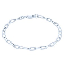 Bracelet Chaîne Trombone Or