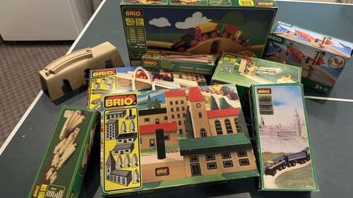 Brio huge lot wooden train - wooden,