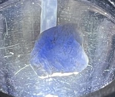 Saphir d’Auvergne  bleu brut