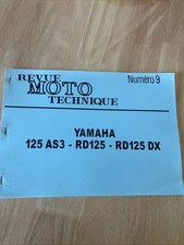 Revue Moto Technique N°9 Yamaha 125 AS3 RD125 RD125DX 125 AS3 RD RDX