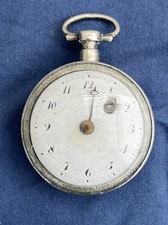 Montre à gousset en argent 18