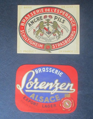 Lot etiquettes ancre pils - etiquettes,