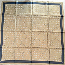 Foulard/Carré/Shawl★CARVEN★en soie 100%★36g★Silk SCARF schal seide