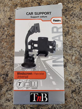 SUPPORT TELEPHONE PORTABLE GPS A VENTOUSE SUR PARE BRISE JUSQU A 7 POUCES TBE