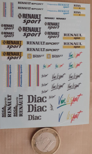 Decalcomanie decals 43 - decalcomanie, 1/43