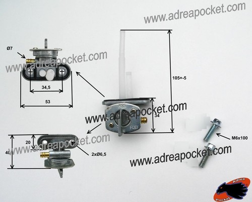 Robinet essence double - robinet,