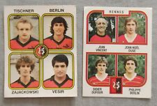 panini 1982, 1983, 2000 Football Stade Rennais. SRFC