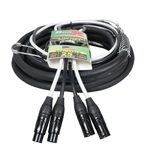 Balanced xlr m - ft., (2)