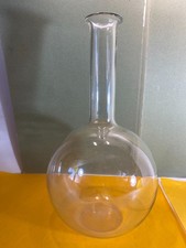 Ballon fond plat, verre Pyrex