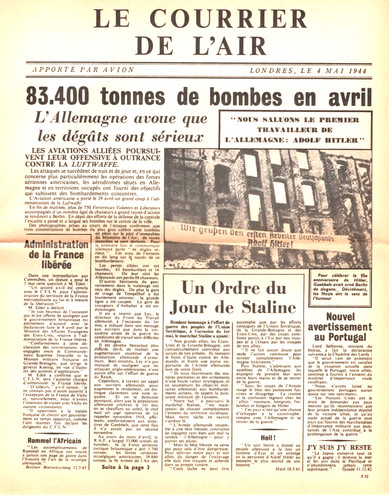 Ww2 courrier air - -courrier, de