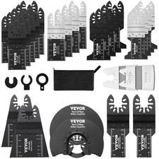 VEVOR Lames Outil Multifonction 30PCS 8 Types pour Dewalt Bosch Chicago Hitachi