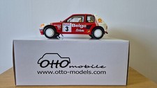 Peugeot 205 T16 Groupe B Belga Ypres Rallye 1985 Darniche 1/18 Otto Ottomobile