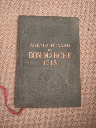 Agenda buvard bon - bon, marchÉ