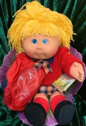 Ecolière cabbage patch kids - cabbage,