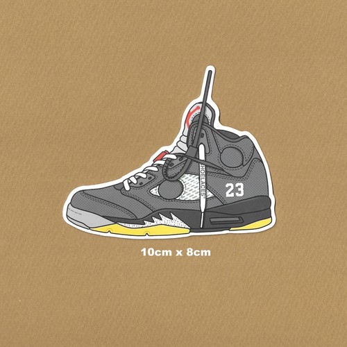 Off white air - air, black