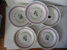 Lot d'assiettes Révolution