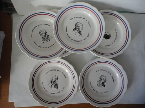 Lot assiettes révolution - lot, d'assiettes