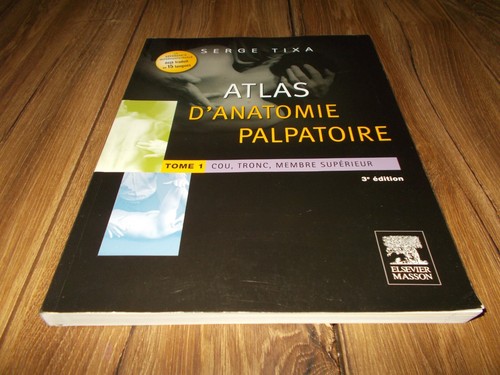 Atlas anatomie palpatoire - d'anatomie,