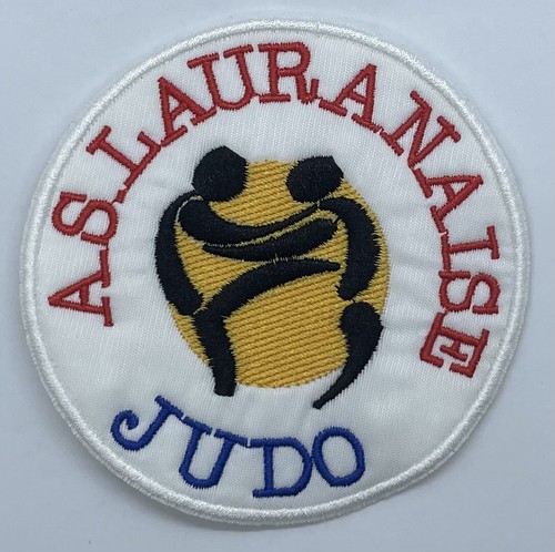 écusson patch judo club - -,