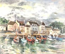Port breton, peinture de