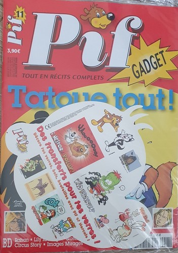 Pif gadget juin - gadget, n°11,