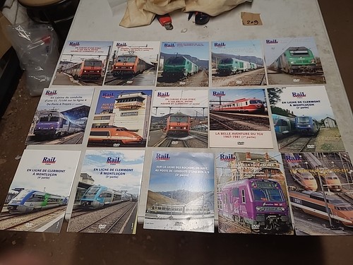 Lot dvd rail passion - lot,