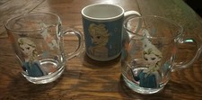 Lot 3 Verres / Mug " La Reine