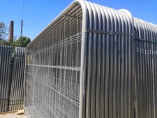 LOT DE 60 | Clôture de chantier coins ronds | 3,5 x 2,0 m | Clôture mobile 210
