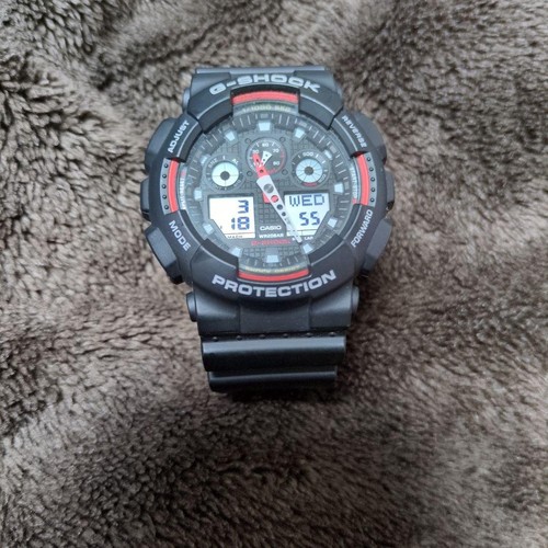 Montre casio shock 100 du - montre, ga-100