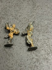 2 Figurines Plomb Vintage