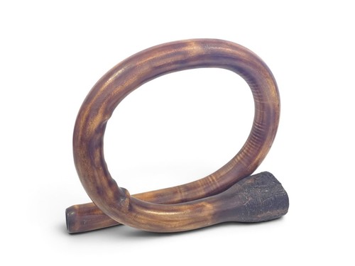Solid rosewood curved spiral - curved,