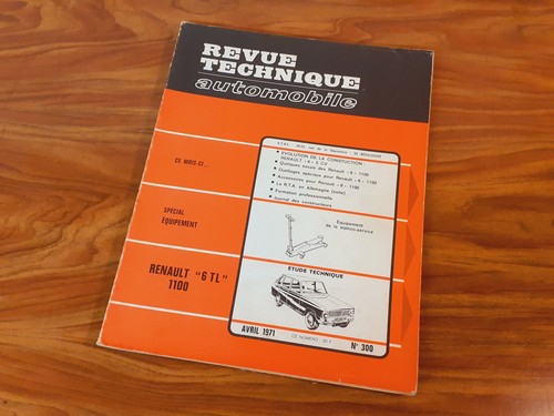 Rta renault 1100 revue - 1100,