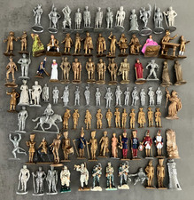 GROS LOT EN BON ETAT DE 96 FIGURINES MOKAREX TOUTES EPOQUES CERTAINES PEINTES