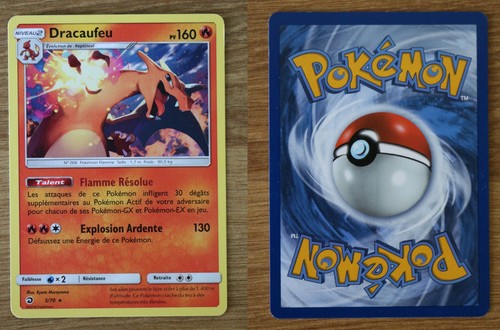 Carte pokémon dracaufeu - carte,