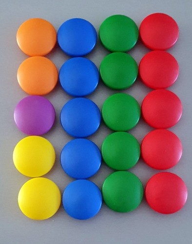 Pions pour jeu educatif - 20,