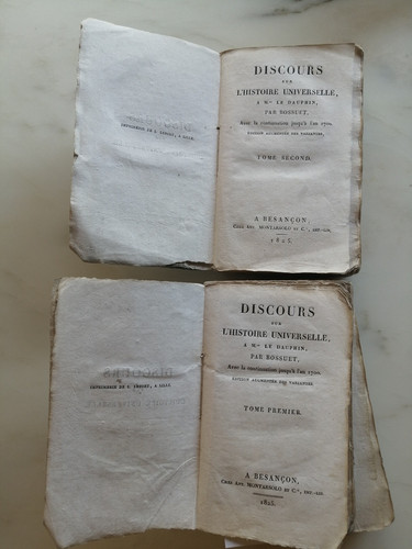Bossuet discours sur - discours,