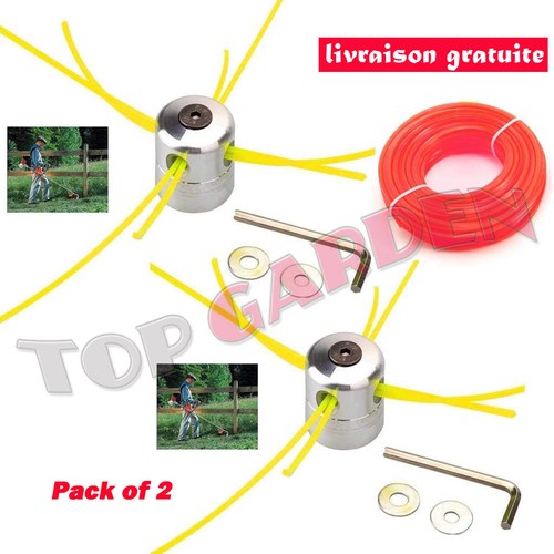 Universelle aluminium tête - 2x,