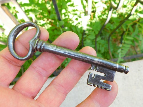 1cm ancienne clé fer - en,