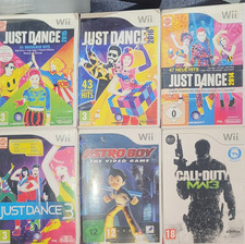 Lot de 6 jeux Nintendo Wii / Astroboy - call of duty - just dance ...