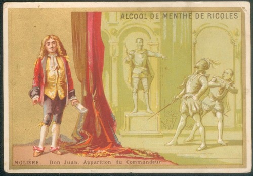Image chromo ricqles moliere - image,