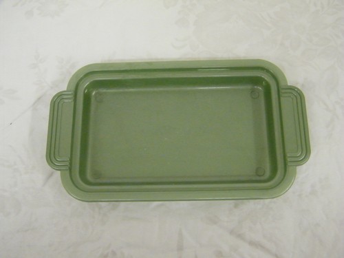 Vintage olive lustro ware - olive,
