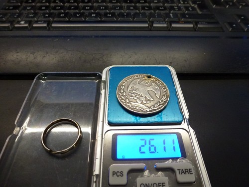Pièce réales argent - de,