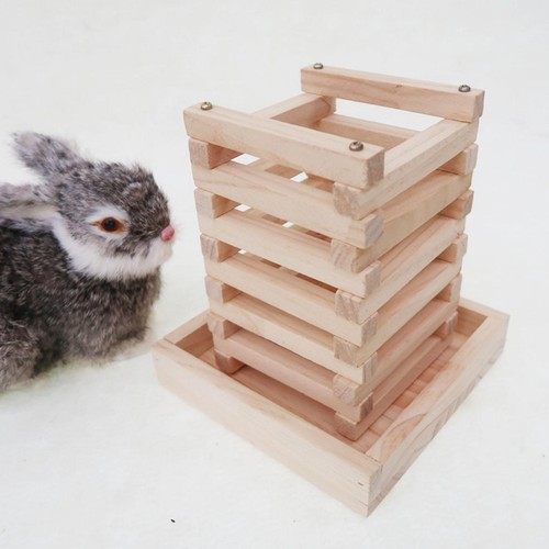 Mangeoire foin bois pour - mangeoire, à