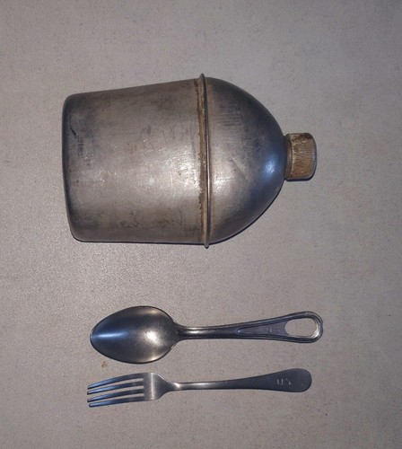 Petit lot ww2 gourde - petit, us