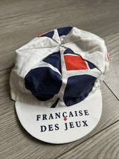 casquette cyclisme cycliste velo vintage La Française Des Jeux Moa Made In Italy