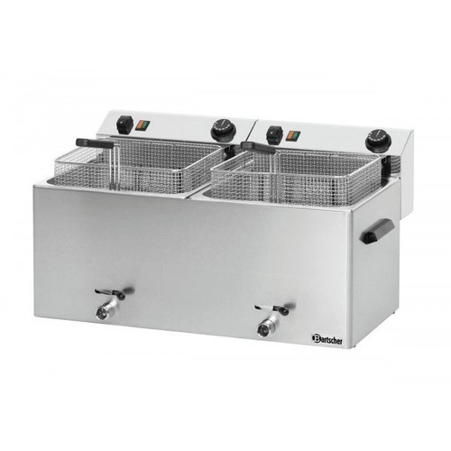 Friteuse double inox 10 - x,