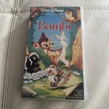 VHS Cassette Video K7 - Walt Disney - Bambi