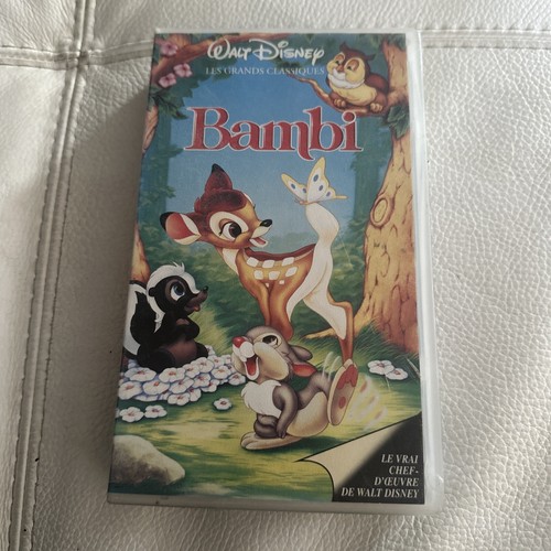 Vhs cassette video - -, walt